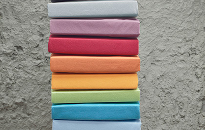 Jersey Fitted Sheets in all kinds of colors